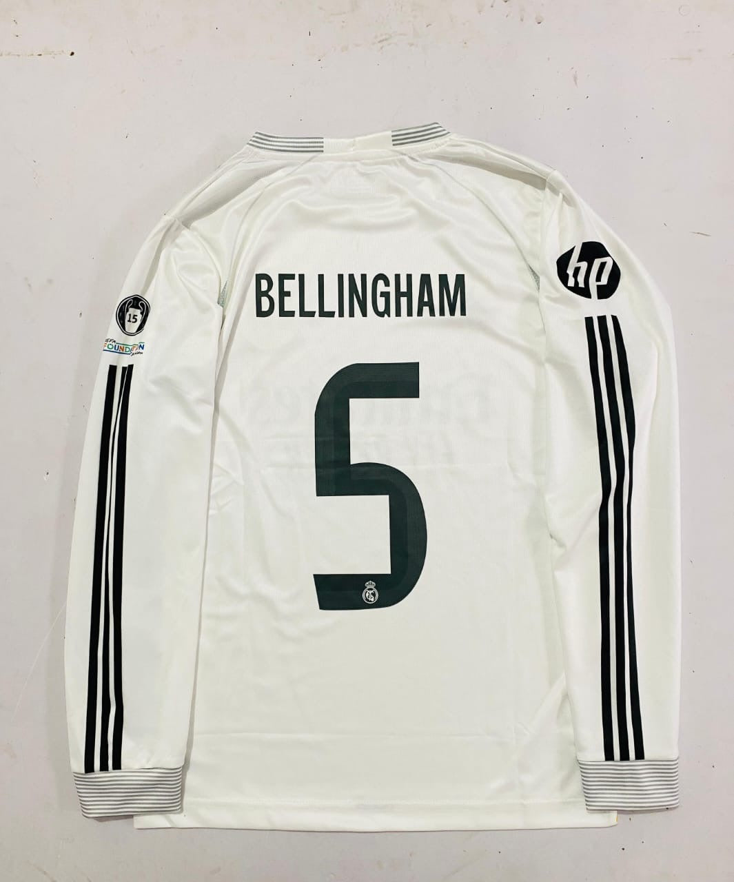 REAL MADRID 2025/26 HOME -FULL SLEVEE EMBROIDERY