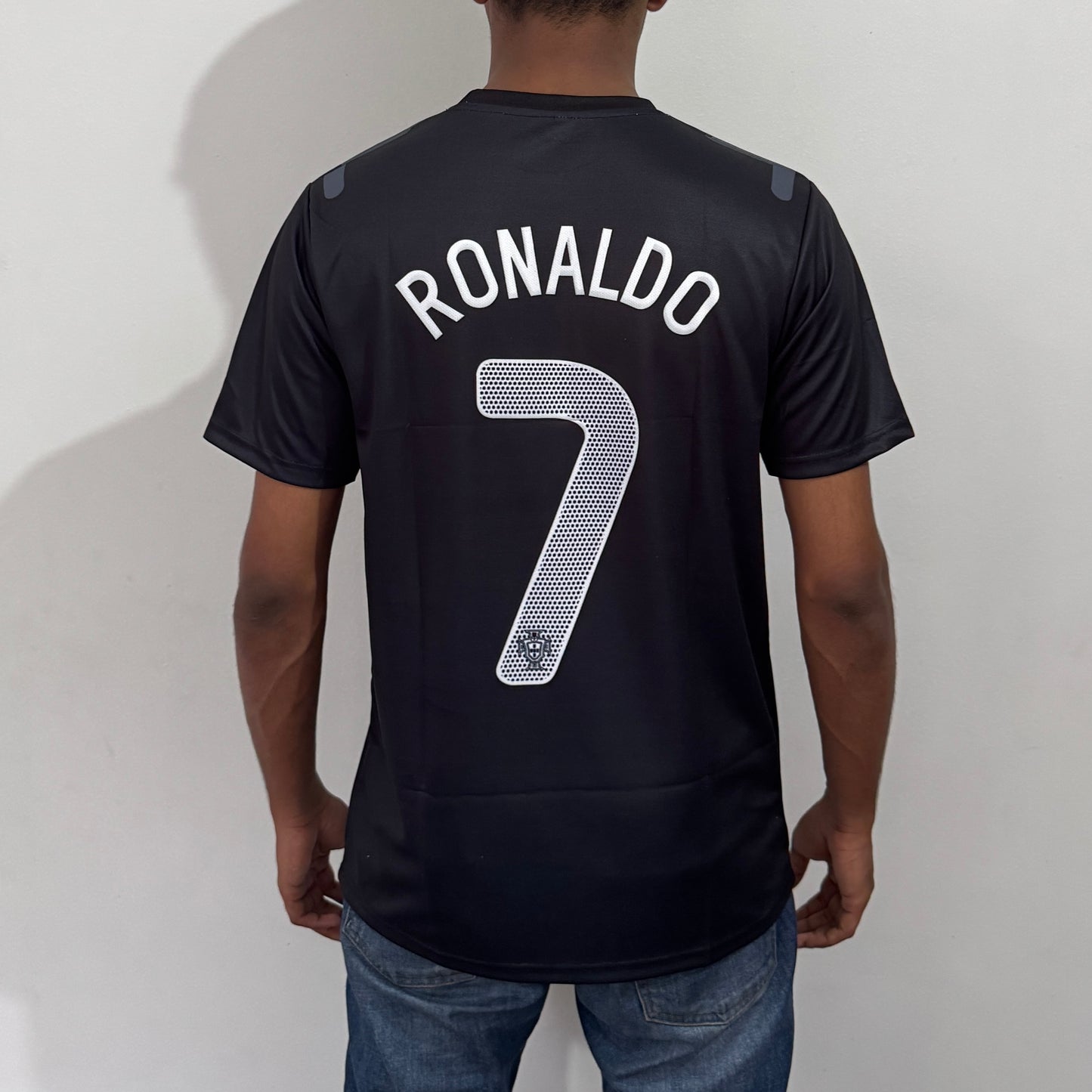 PORTUGAL 2013/14 AWAY BLACK -PRINTED