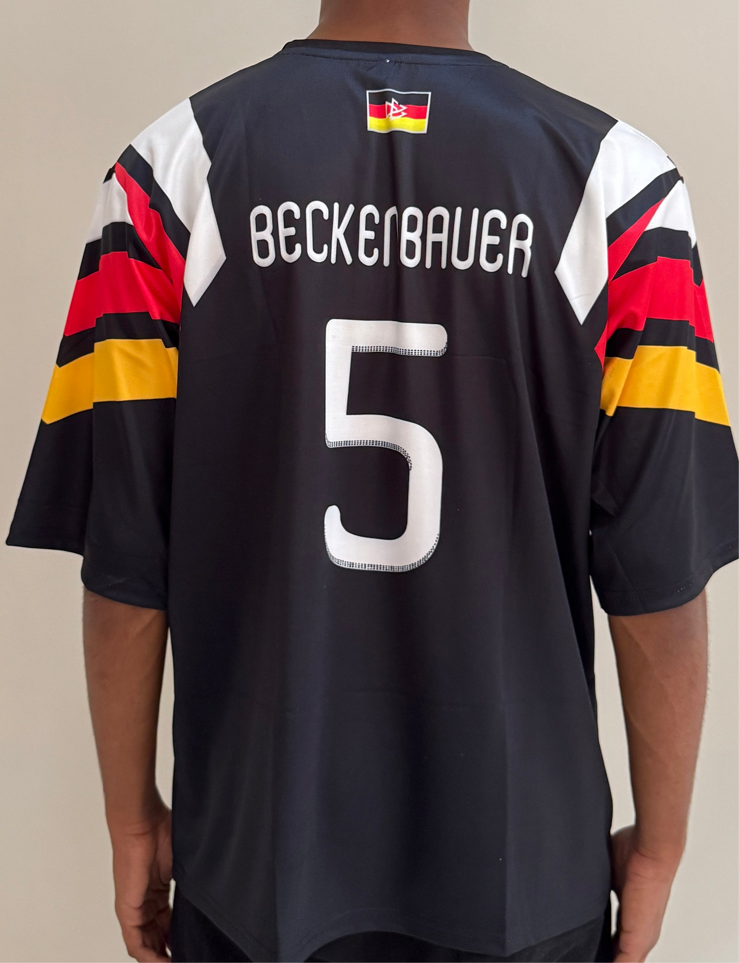 GERMANY BECKENBAUER BLK FIVE SLEVEE - Embroidery
