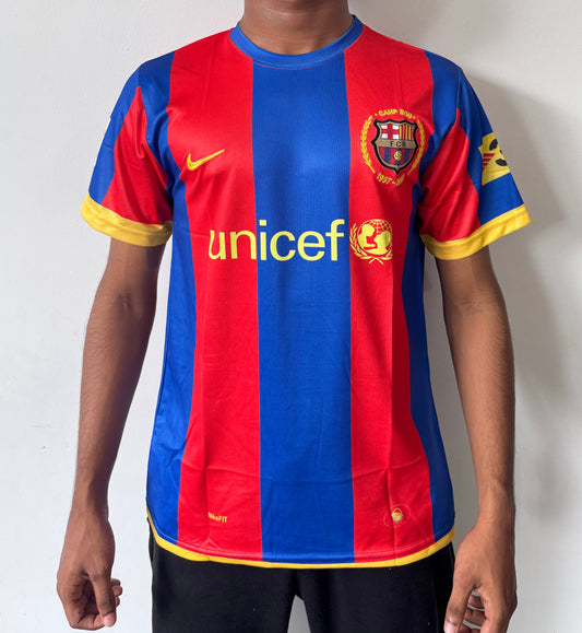 FC BARCELONA 2007/08 HOME - EMBROIDERY