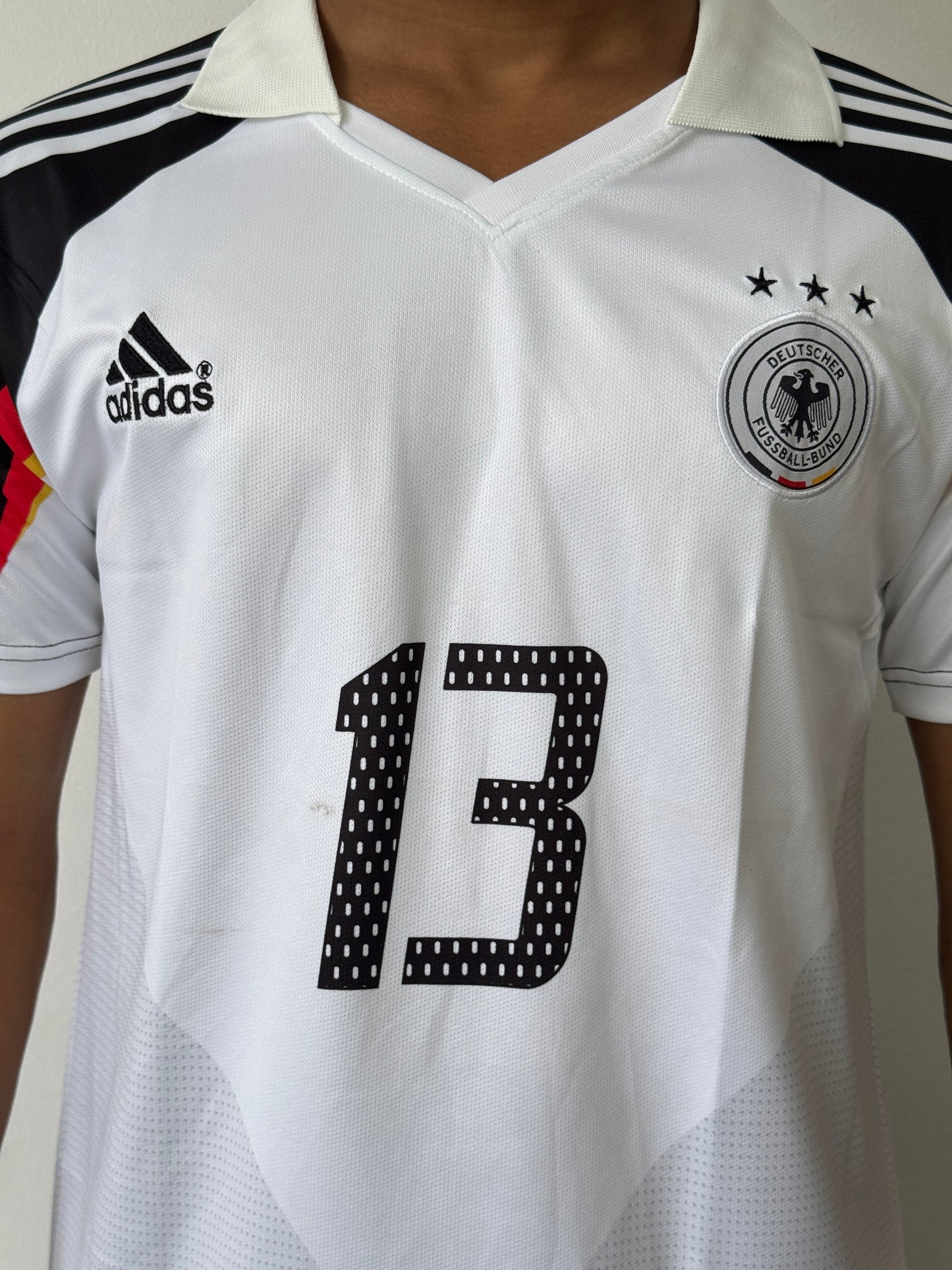 GERMANY 2004/05 HOME POLO JERSEY-EMBROIDERY