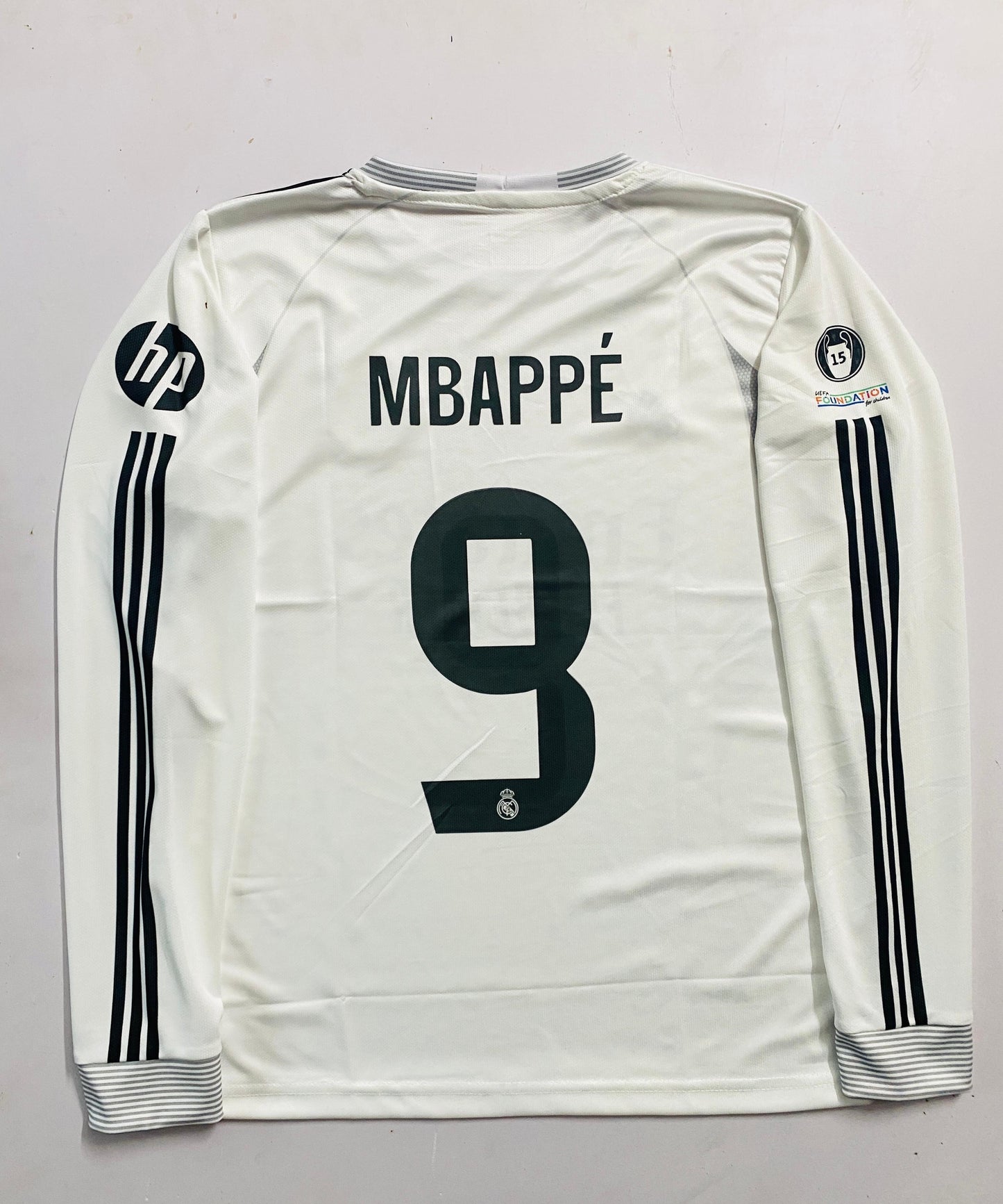 REAL MADRID 2025/26 HOME -FULL SLEVEE EMBROIDERY