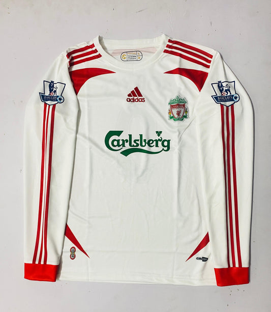 LIVERPOOL FC AWAY 2008 FULL SLEVEE- EMBROIDERY