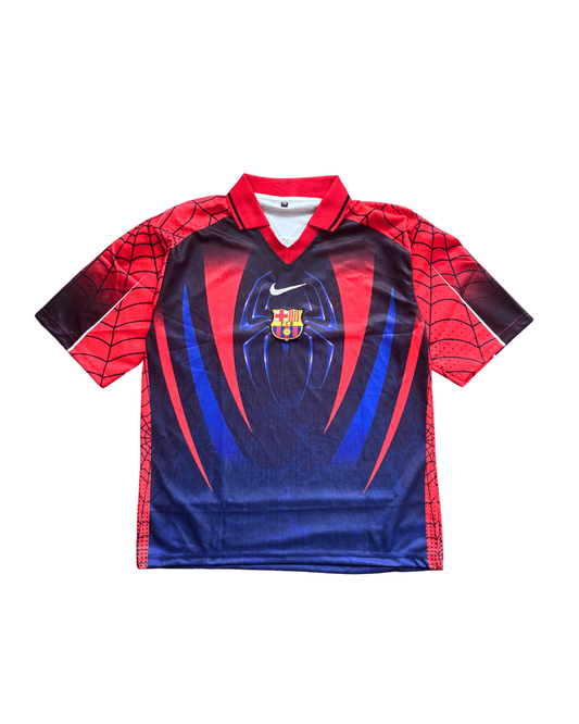 FCB POLO X SPIDERMAN FIVE SLEVEE - EMBROIDERY