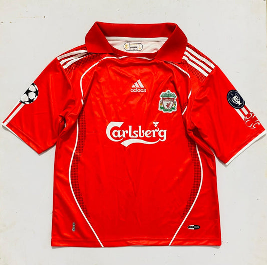 LIVERPOOL 2006/07 COLLAR FIVE SLEVEE - EMBROIDERY