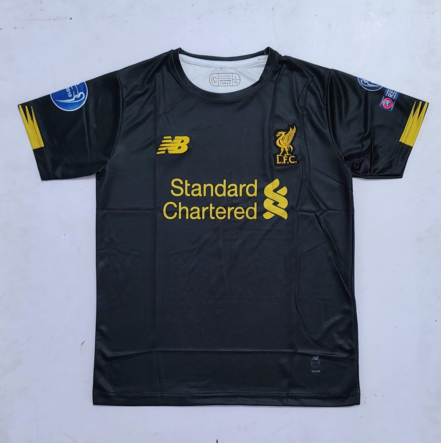 LIVERPOOL FC 25/26 GOALKEEPER HALF SLEVEE - EMBROIDERY
