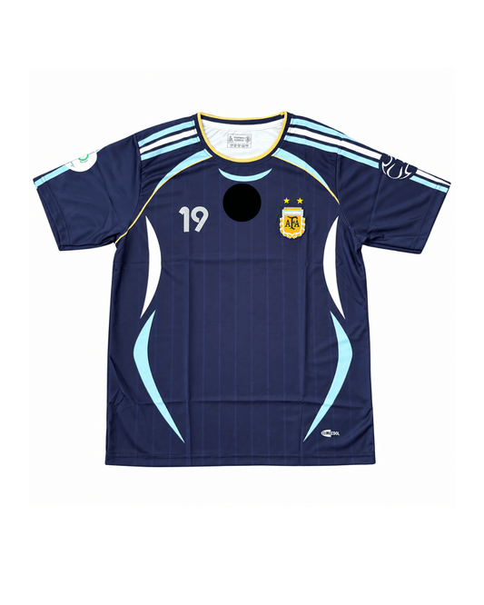 ARGENTINA 2006 AWAY MESSI19- EMBROIDERY