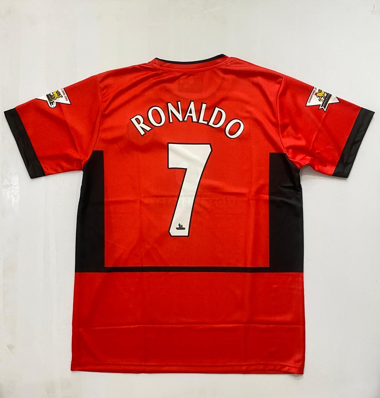 MAN UTD 2002 HOME CR7  -Embroidery