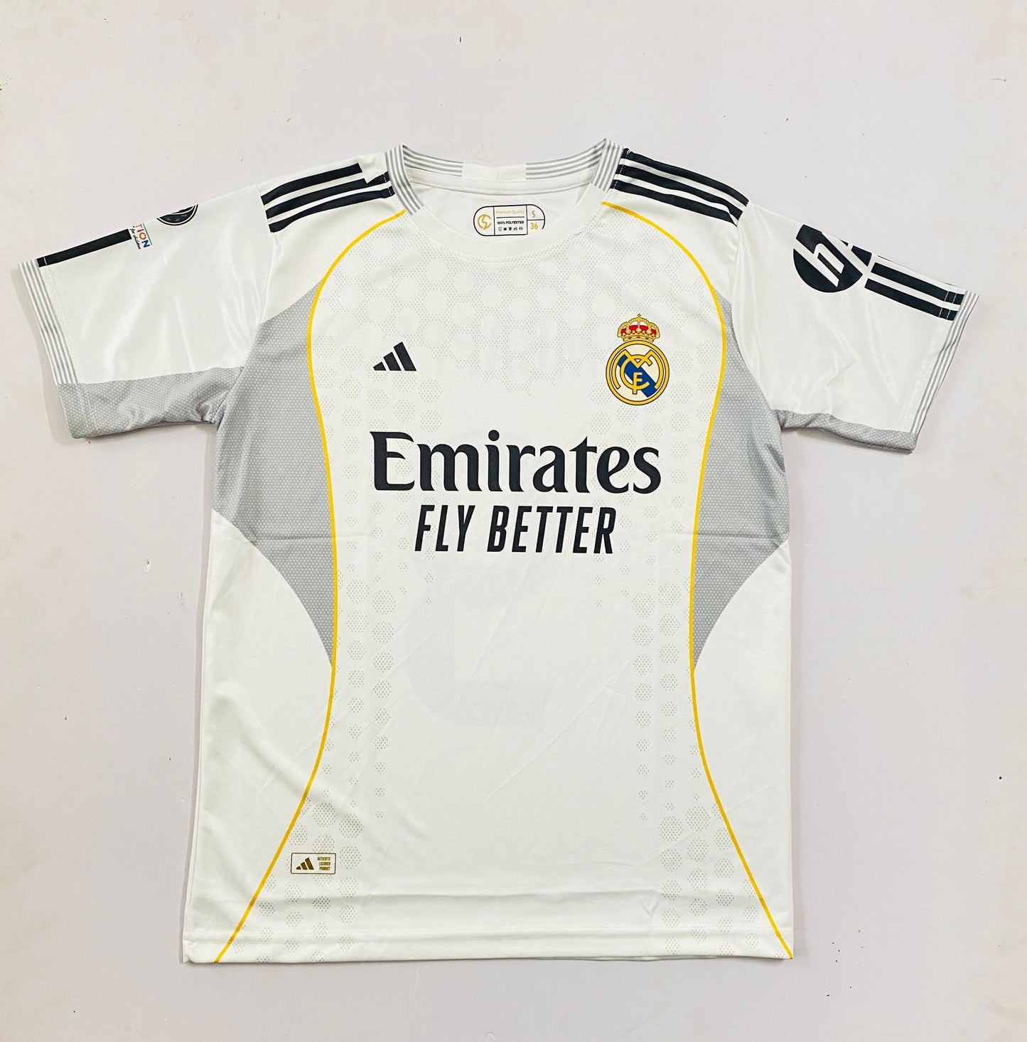 REAL MADRID 2025/26 HOME JERSEY -PRINTED