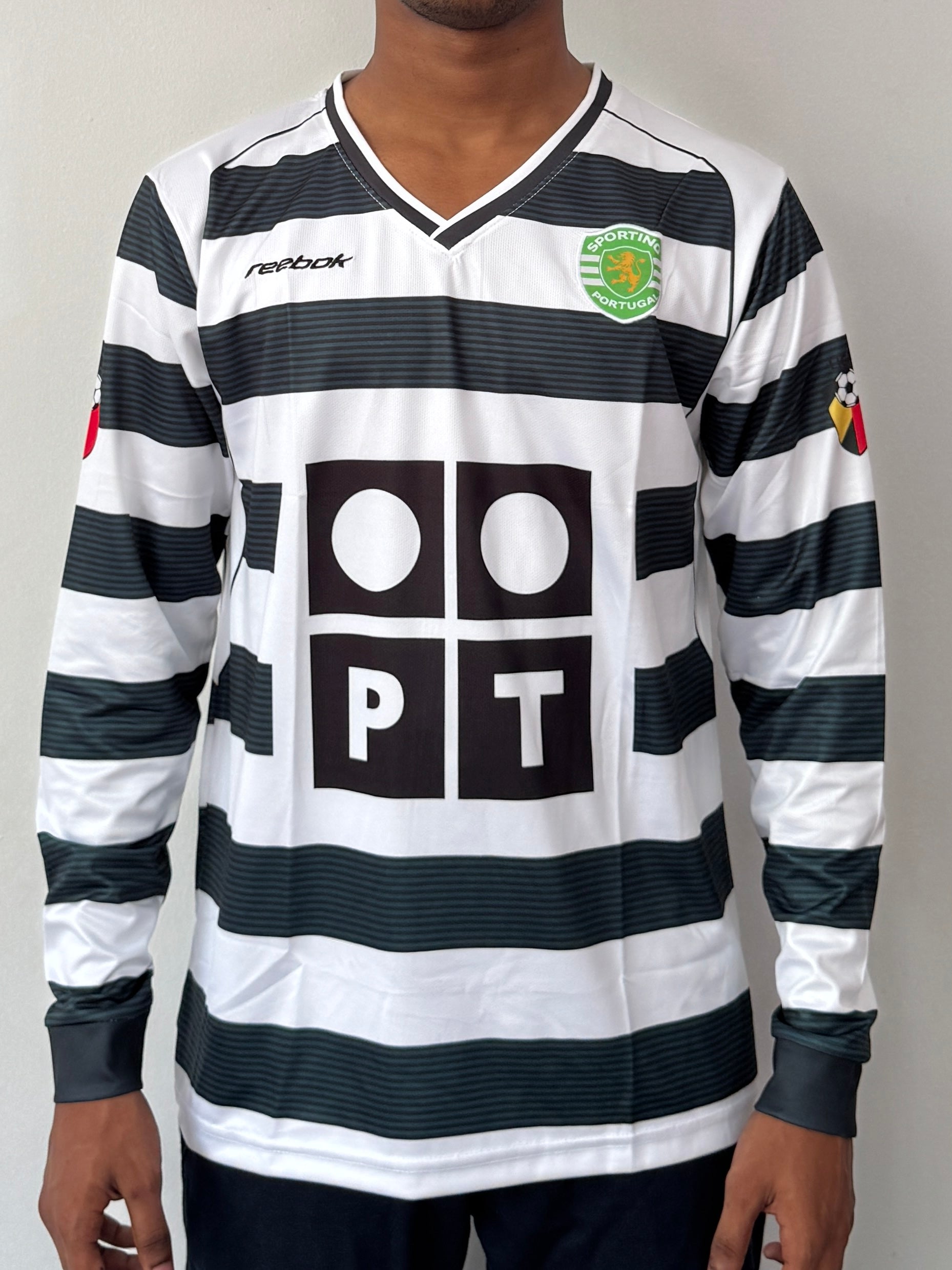 FC SPORTING FULL SLEVEE -EMBROIDERY JERSEY