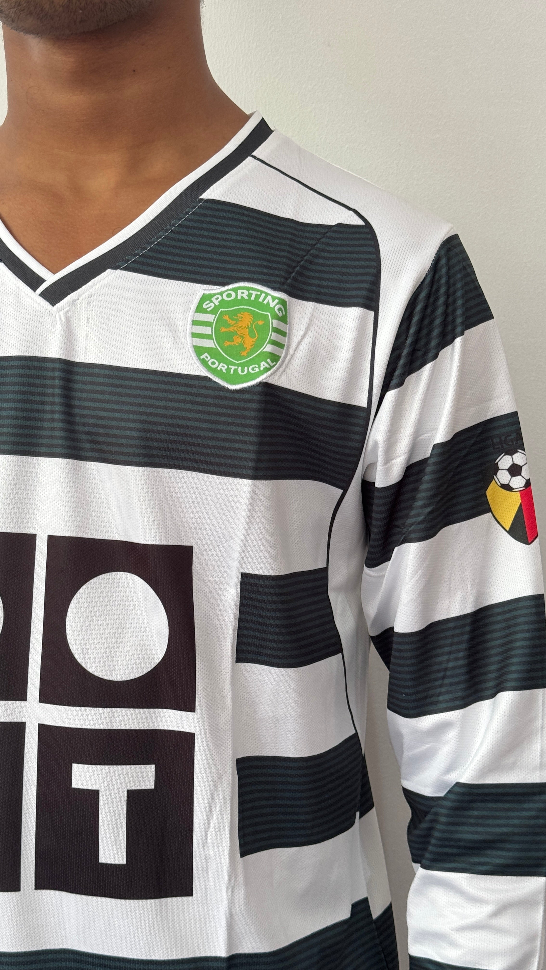 FC SPORTING FULL SLEVEE -EMBROIDERY JERSEY