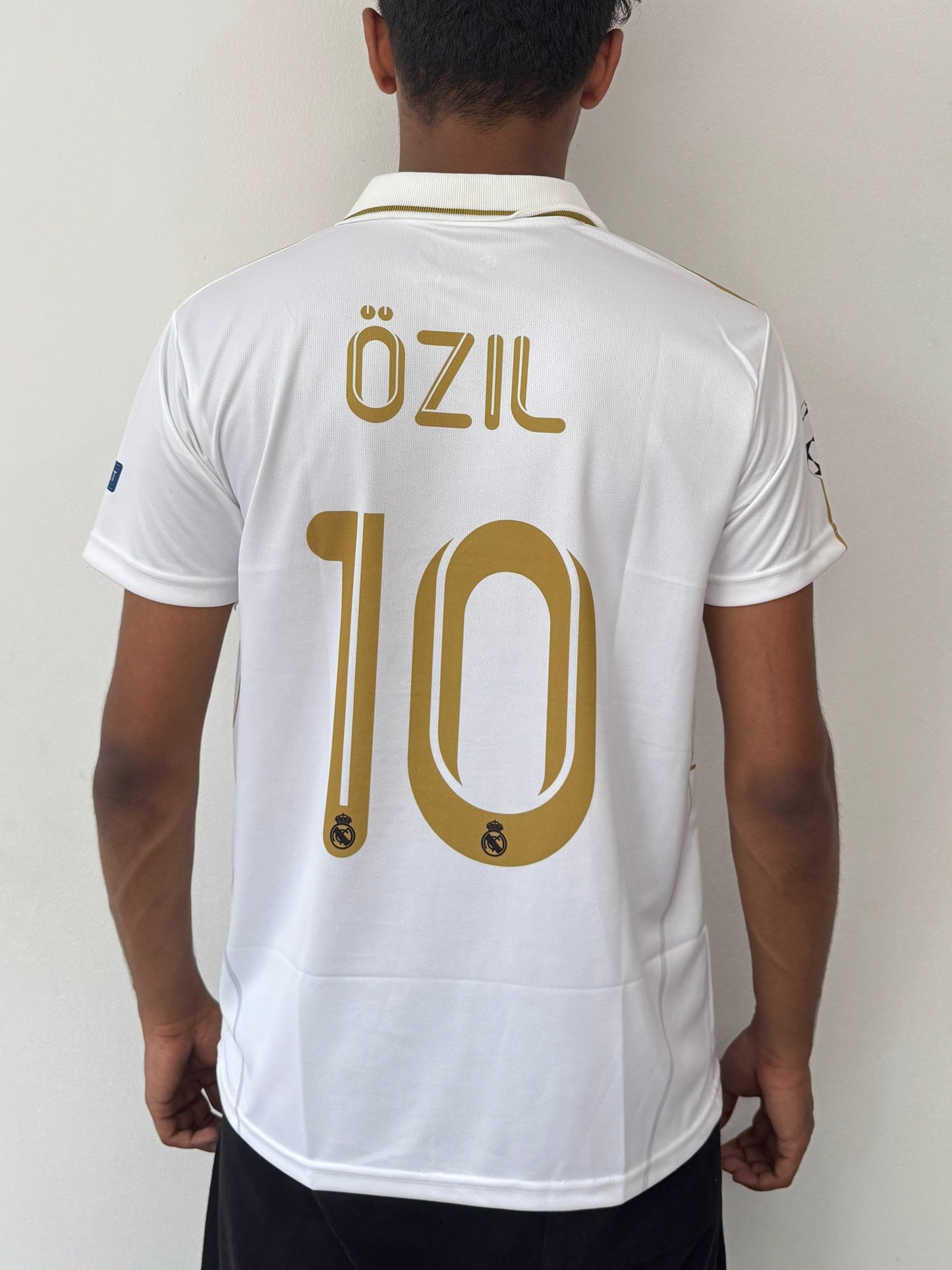 REAL MADRID 2011/12 HOME POLO HALF SLEVEE -EMBROIDERY