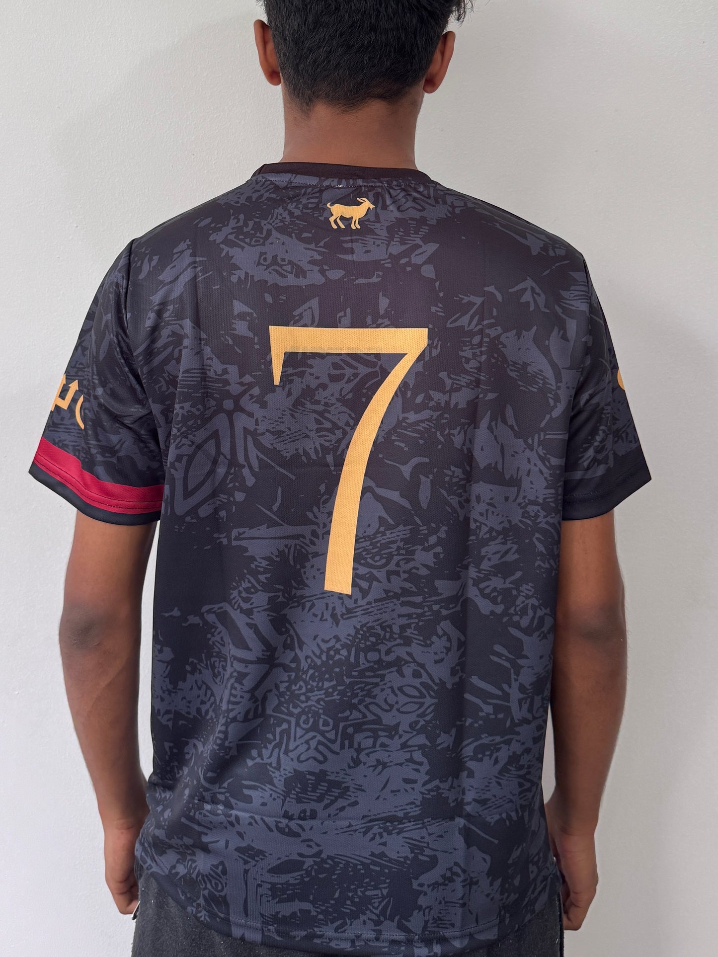 PORTUGUAL CR7 SPECIAL EDITION BLACK JERSEY-PRINTED