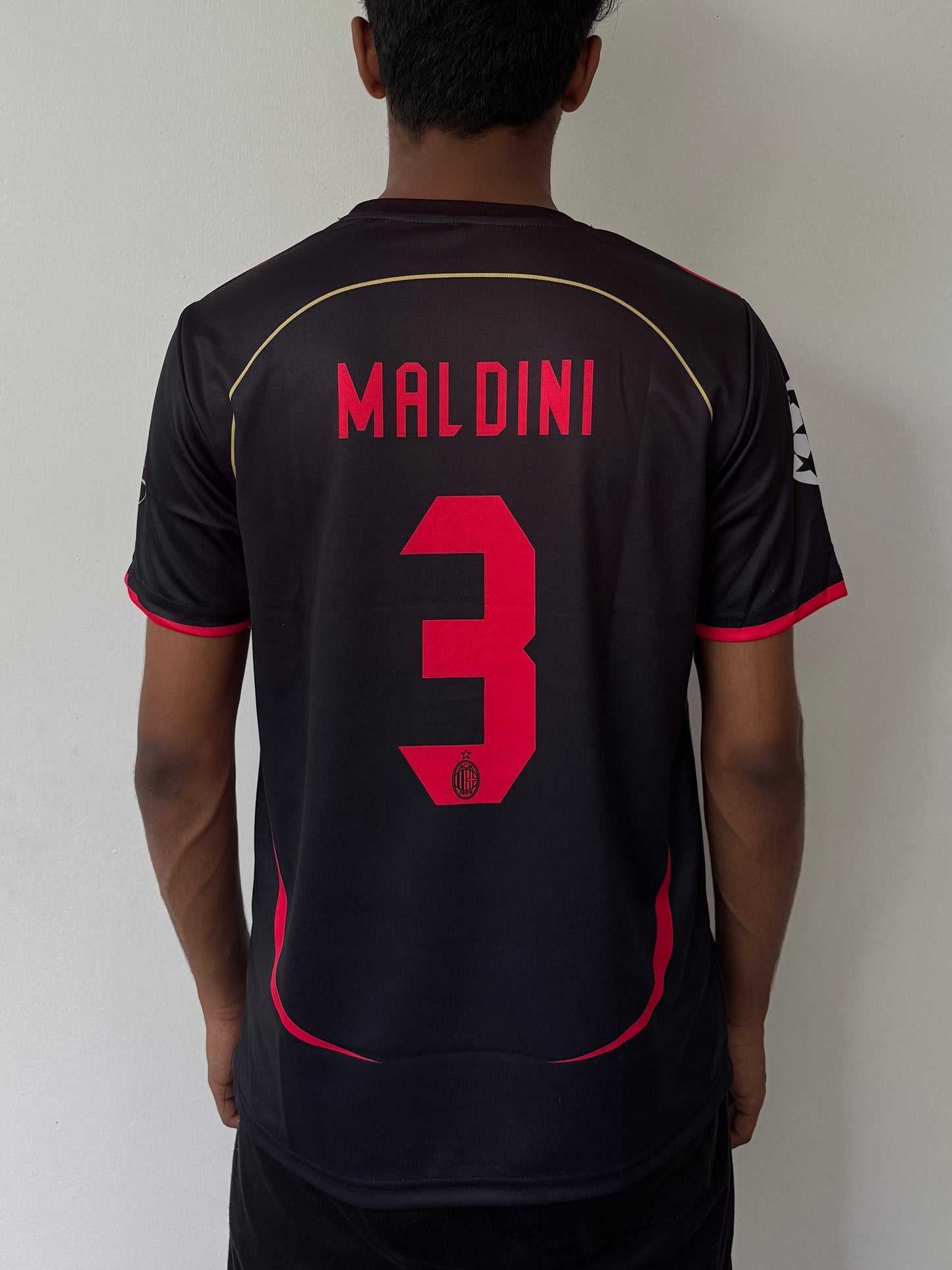 AC MILAN 2006 THIRD KIT- MALDINI-PRINTED