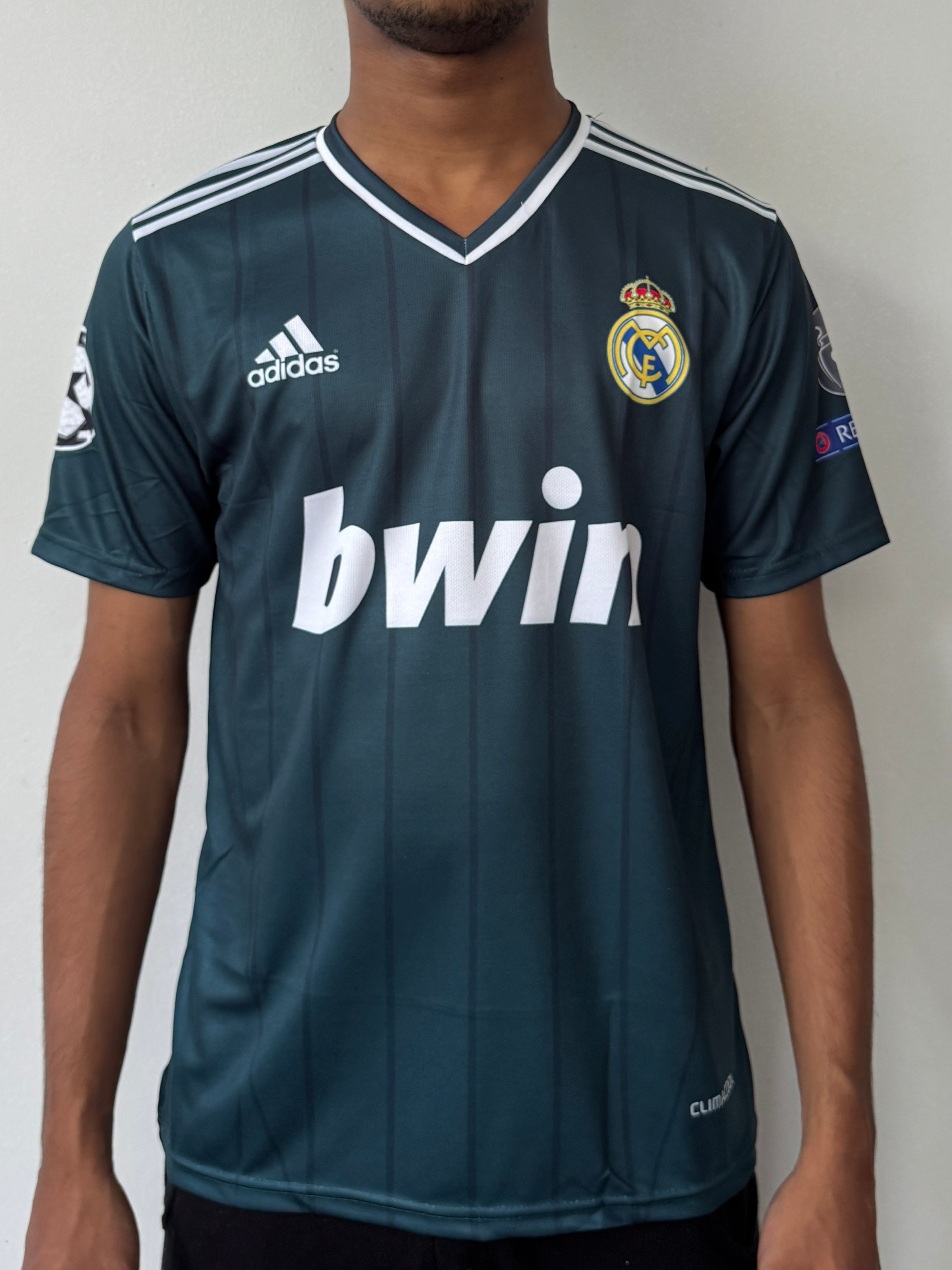 REAL MADRID 2012/13 THIRD KIT V-NECK HALF SLEVEE-PRINTED