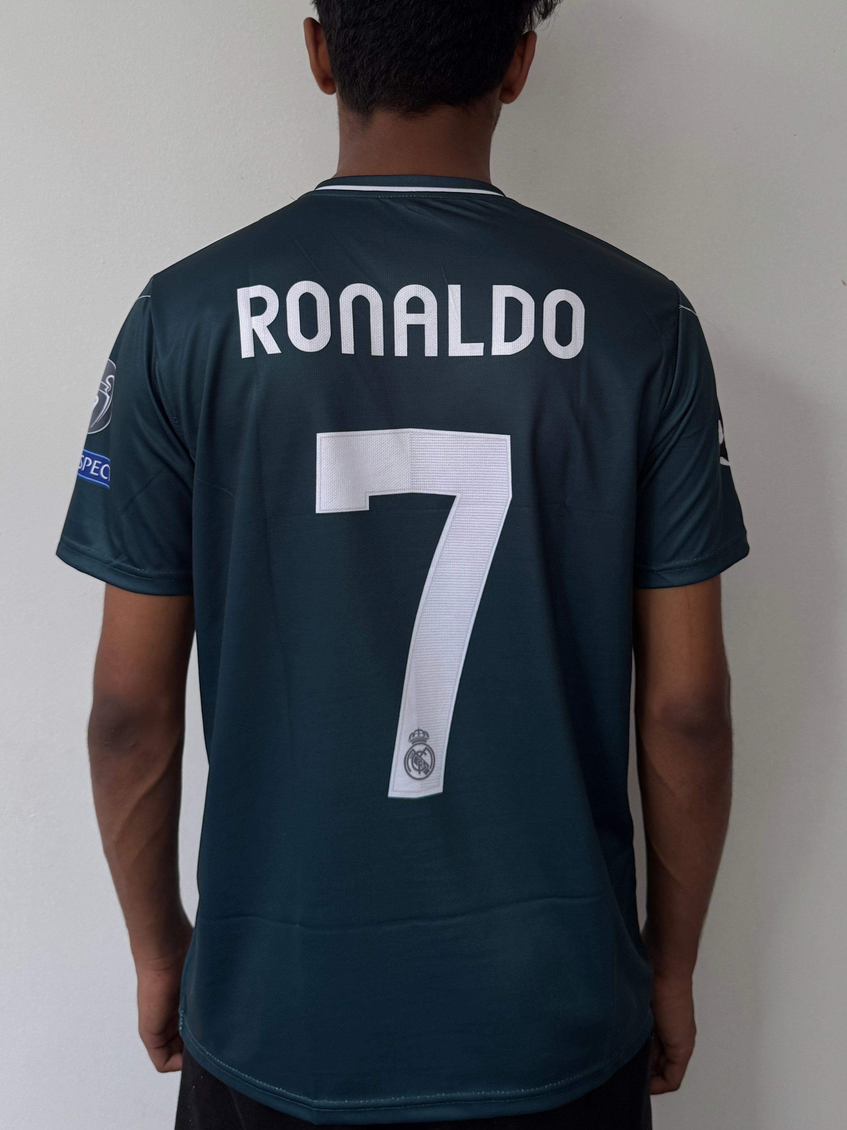 REAL MADRID 2012/13 THIRD KIT V-NECK HALF SLEVEE-PRINTED