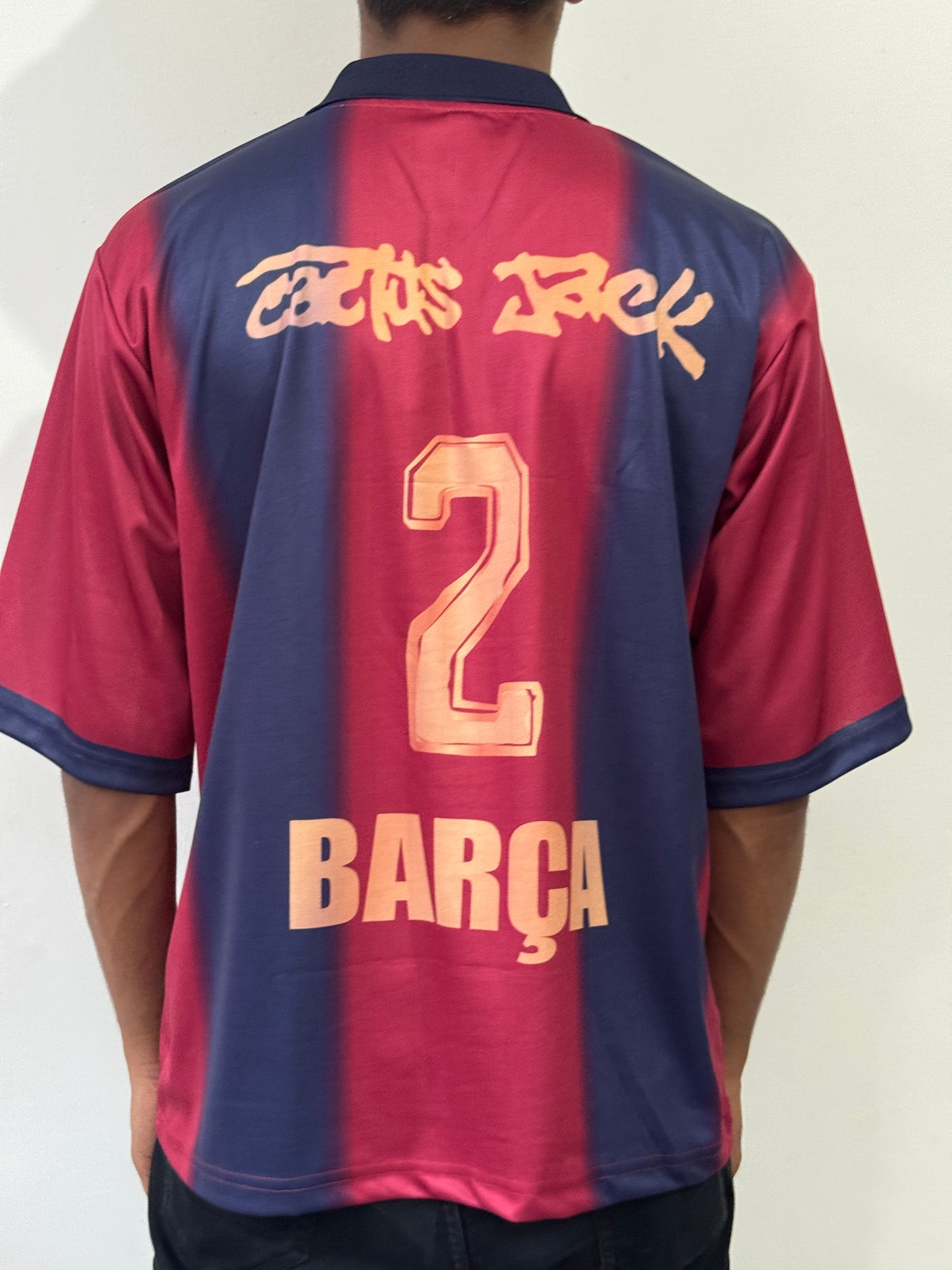 FC BARCELONA X TRAVIS SCOTT RETRO VINTAGE-FIVE SLEVEE
