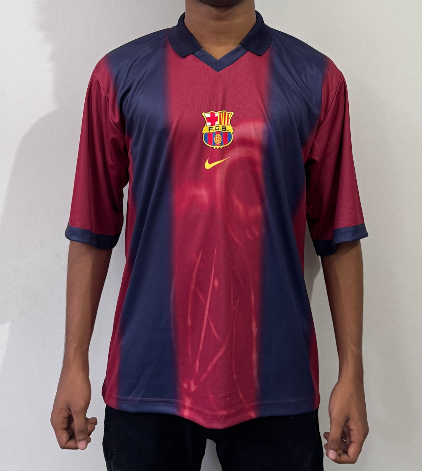FC BARCELONA X TRAVIS SCOTT RETRO VINTAGE-FIVE SLEVEE