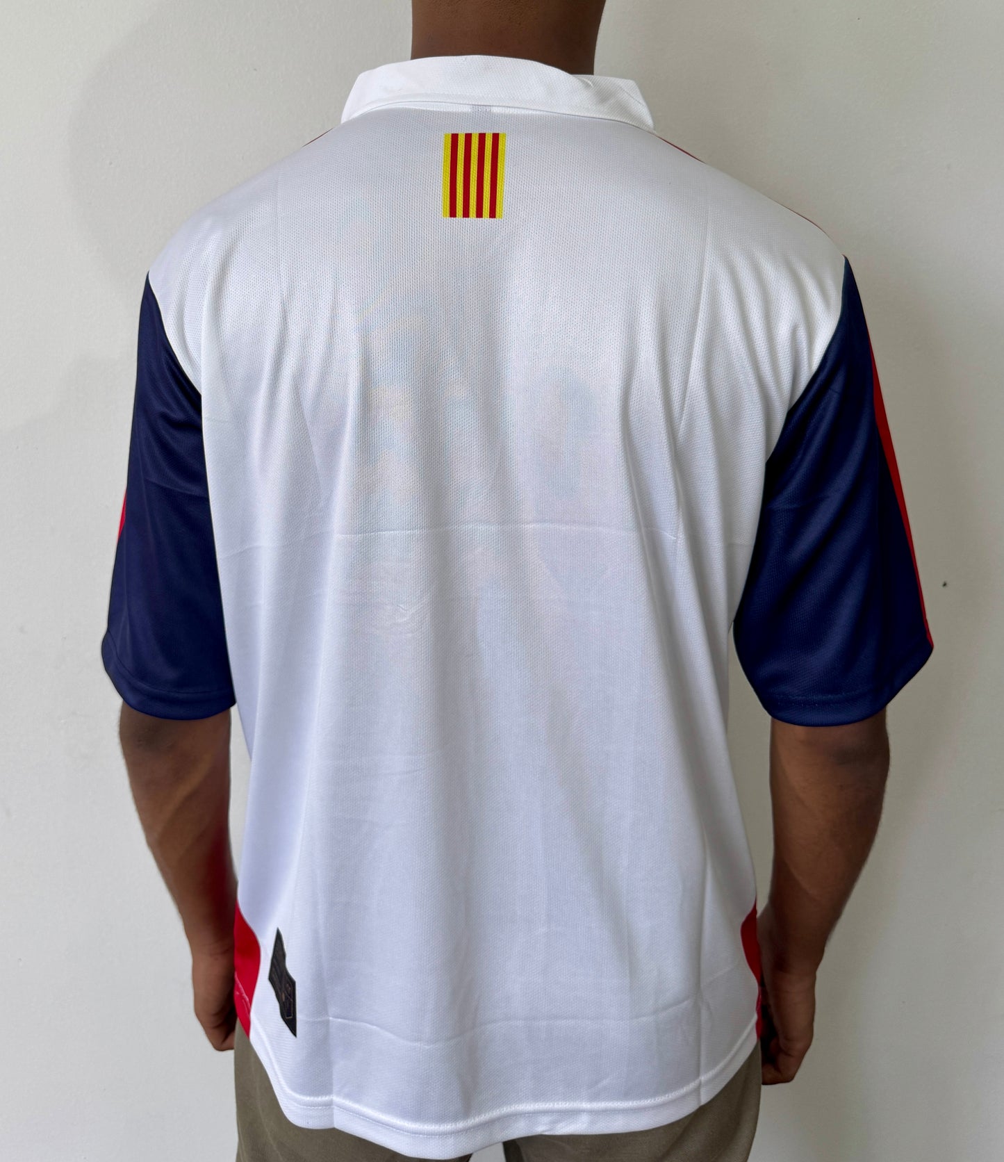 FC BARCELONA SPECIAL WHITE FIVE SLEVEE-PRINTED