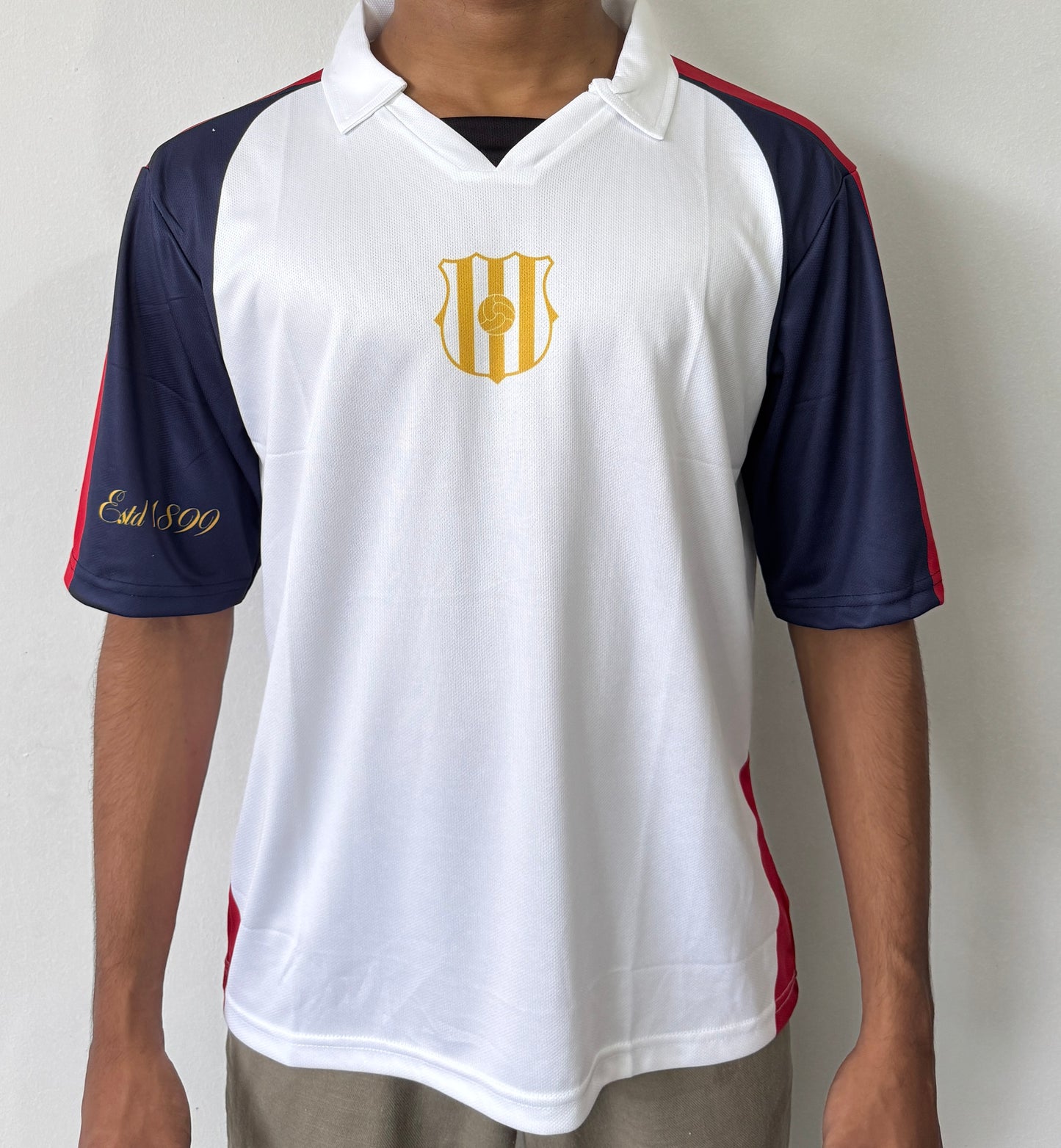 FC BARCELONA SPECIAL WHITE FIVE SLEVEE-PRINTED