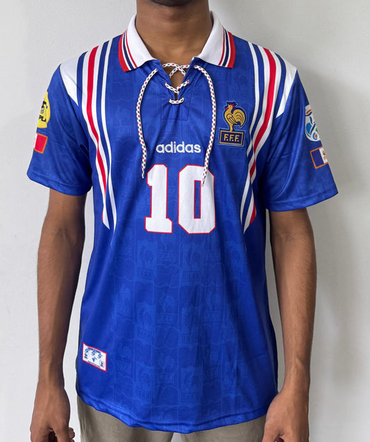 FRANCE 1996 HOME LACE UP COLLAR -EMBROIDERY