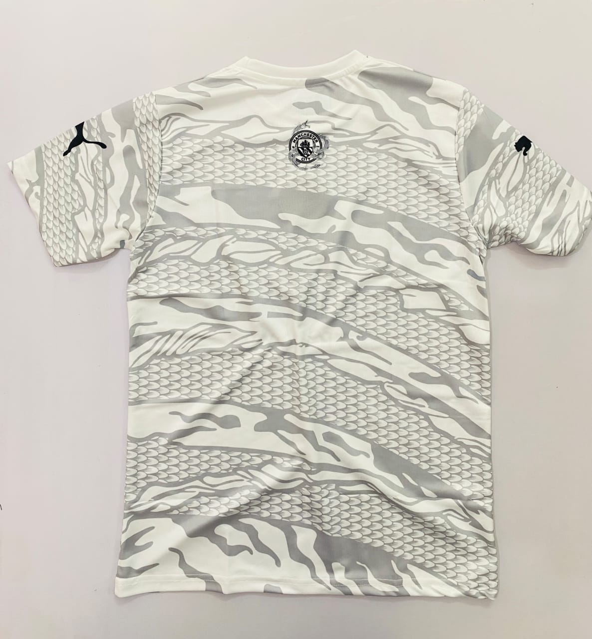 Manchester City Year of the Dragon jersey-Embroidery