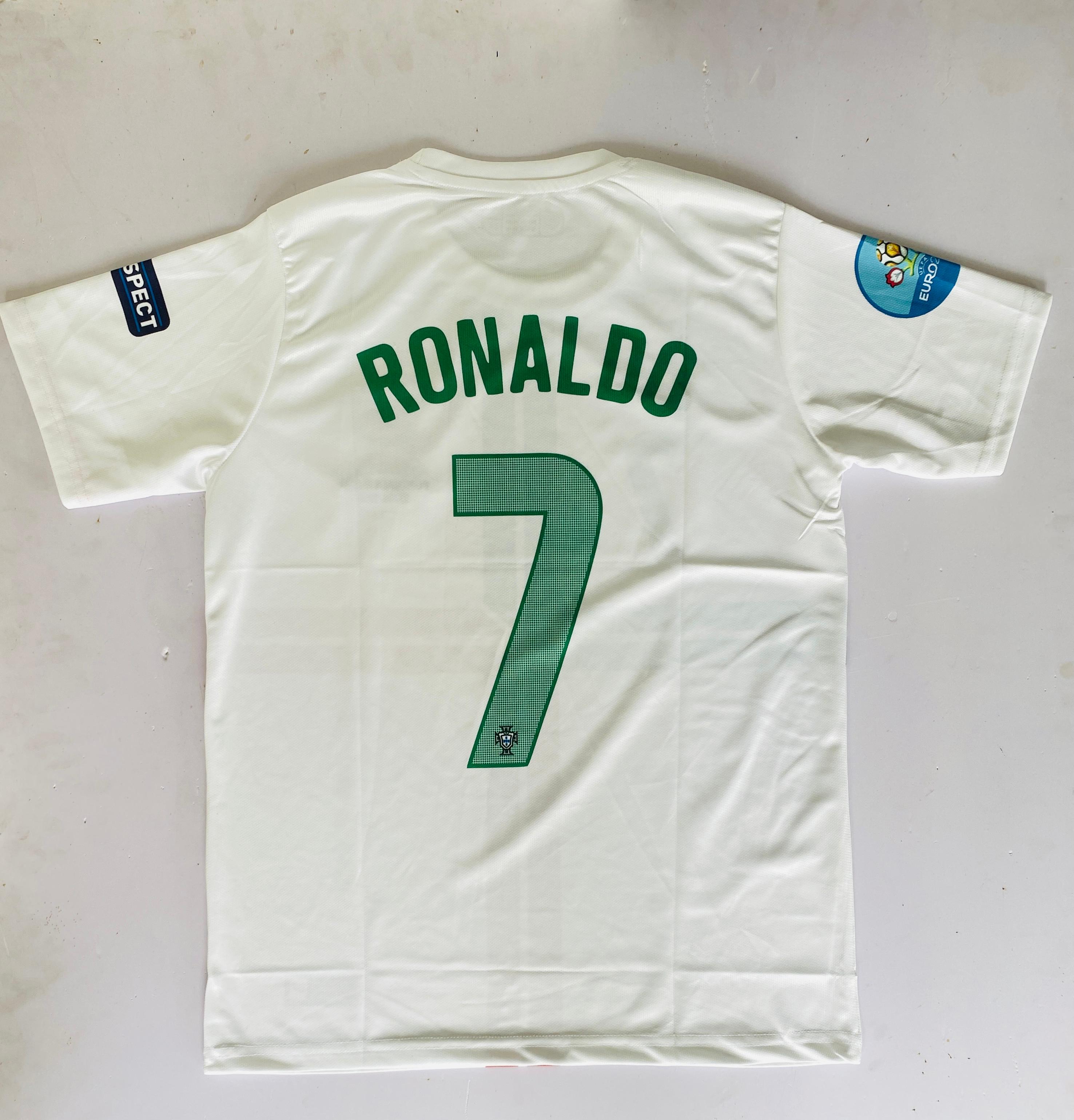 PORTUGAL 2012 AWAY HALF SLEVEE CR7-EMBROIDERY