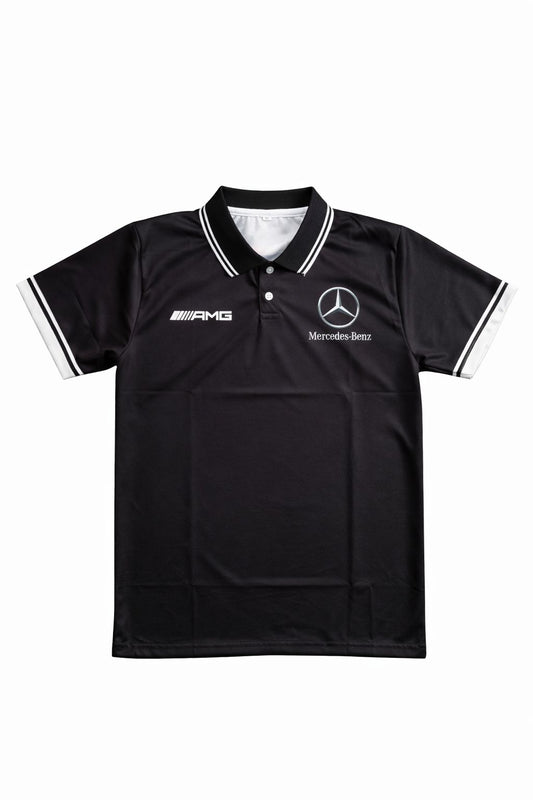 Mercedes-Benz AMG Polo T Shirt- Printed