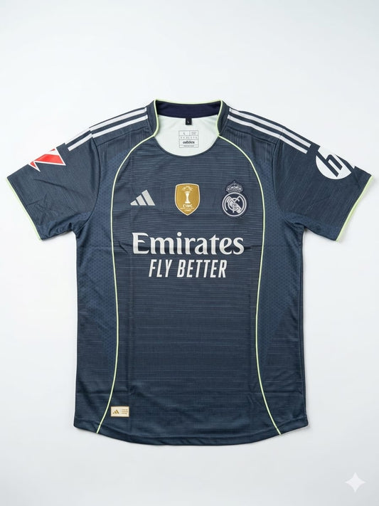 REAL MADRID 25/26 AWAY MBAPPE collar - EMBROIDERY