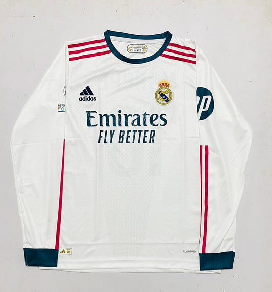REAL MADRID 26/27 HOME FULL SLEEVE- EMBROIDERY