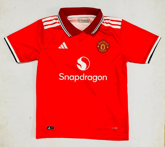 MAN UTD 2026/27 HOME POLO- EMBROIDERY
