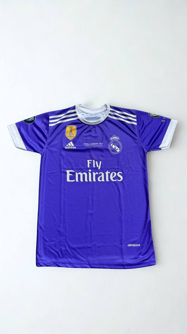 REAL MADRID VIOLET KIDS JERSEY