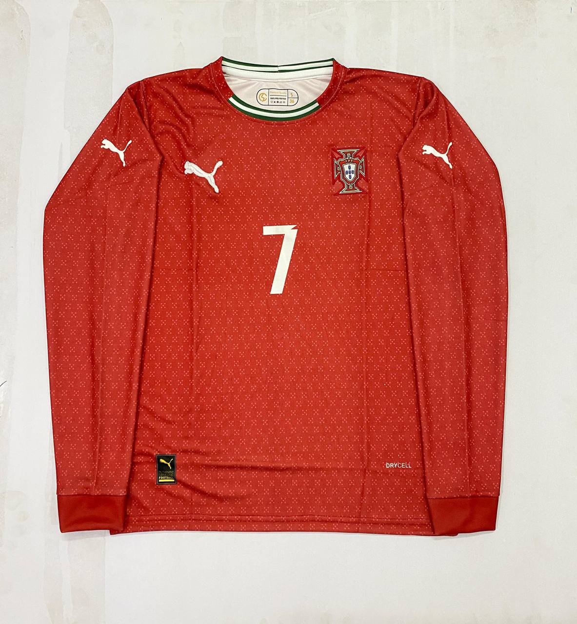 PORTUGAL 2025/26 HOME -FULL SLEVEE EMBROIDERY