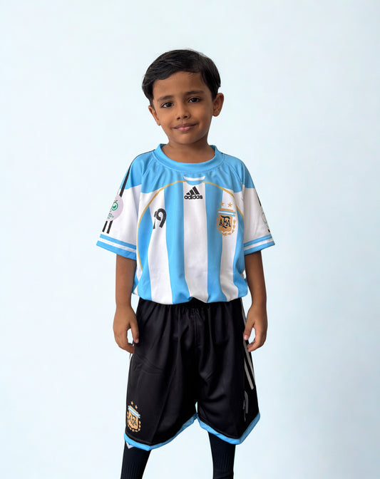 ARGENTINA home Kids set - jersey + shorts