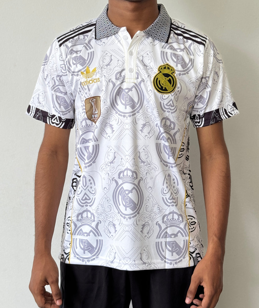 REAL MADRID HOME POLO SPECIAL EDITION  - EMBROIDERY