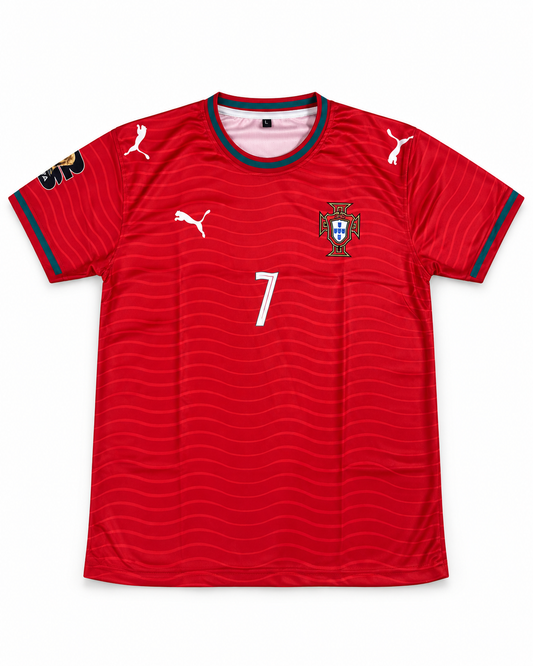 PORTUGAL HOME  2026 JERSEY CR7 - PRINTED