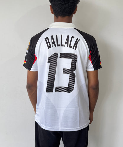 GERMANY 2004/05 HOME POLO JERSEY-EMBROIDERY