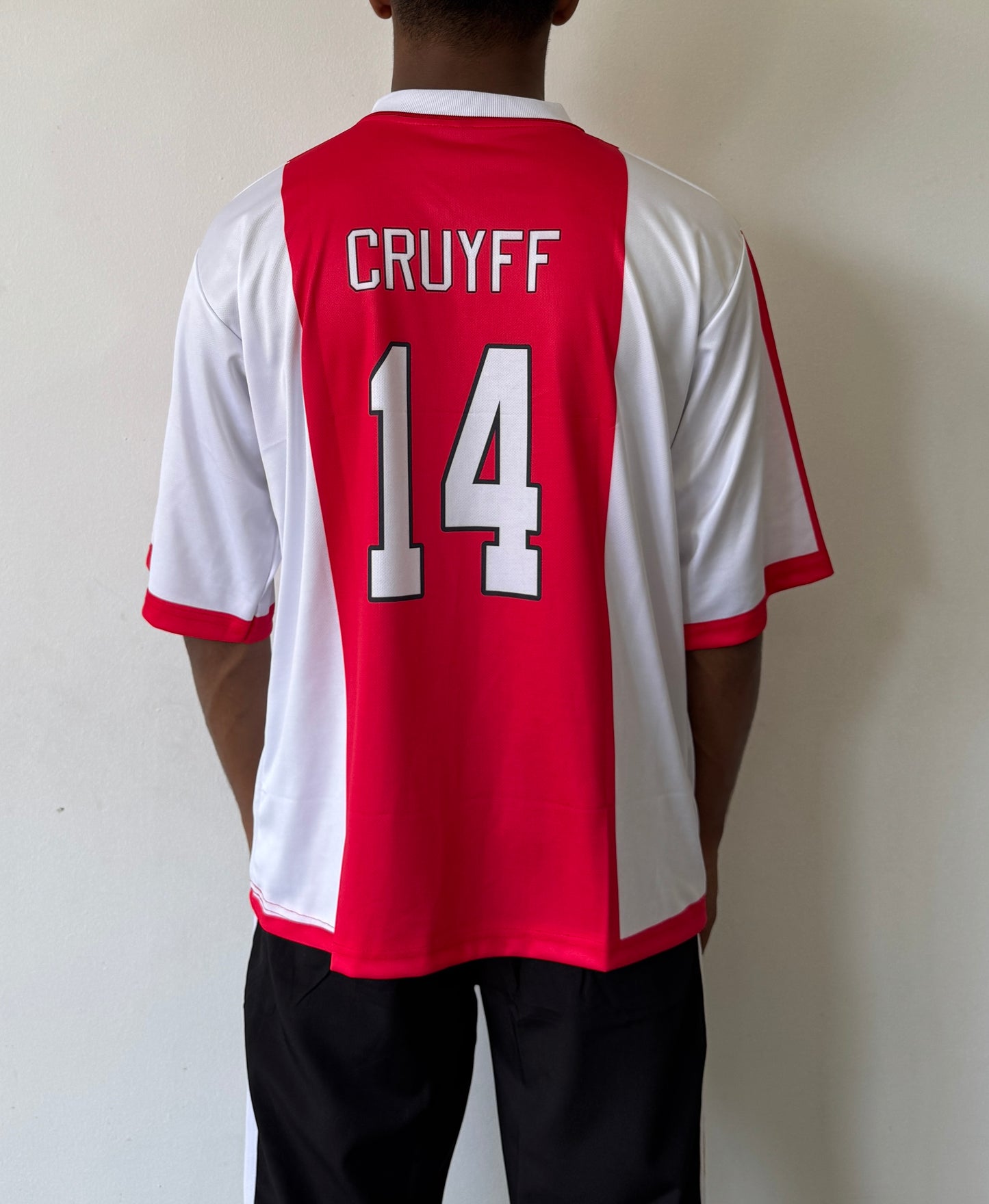 AJAX 2001-02 CRUYFF FIVE SLEVEE - EMBROIDERY