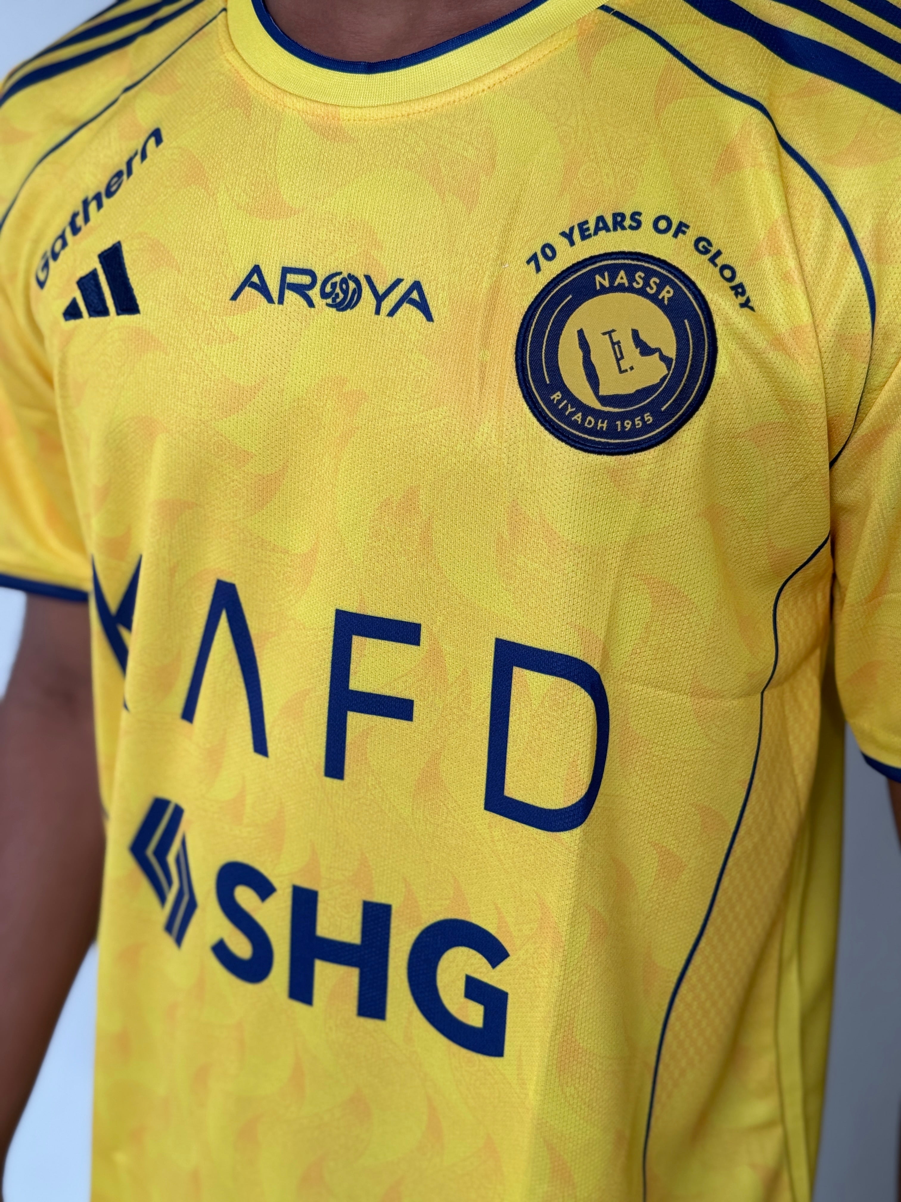 AL NASSAR 25/26 HOME CR7 - EMBROIDERY