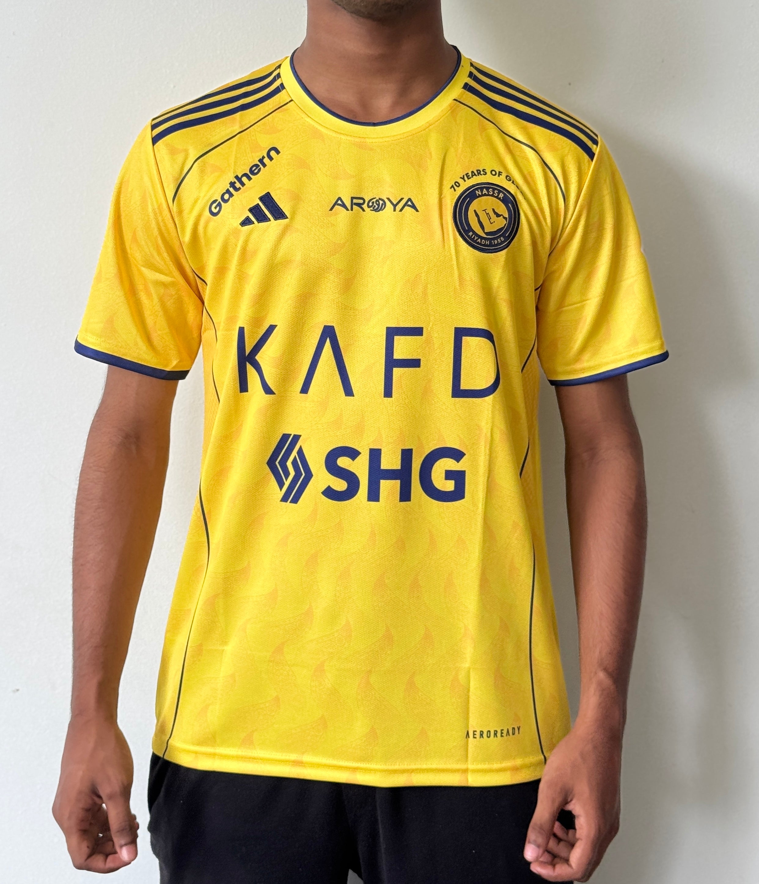 AL NASSAR 25/26 HOME CR7 - EMBROIDERY