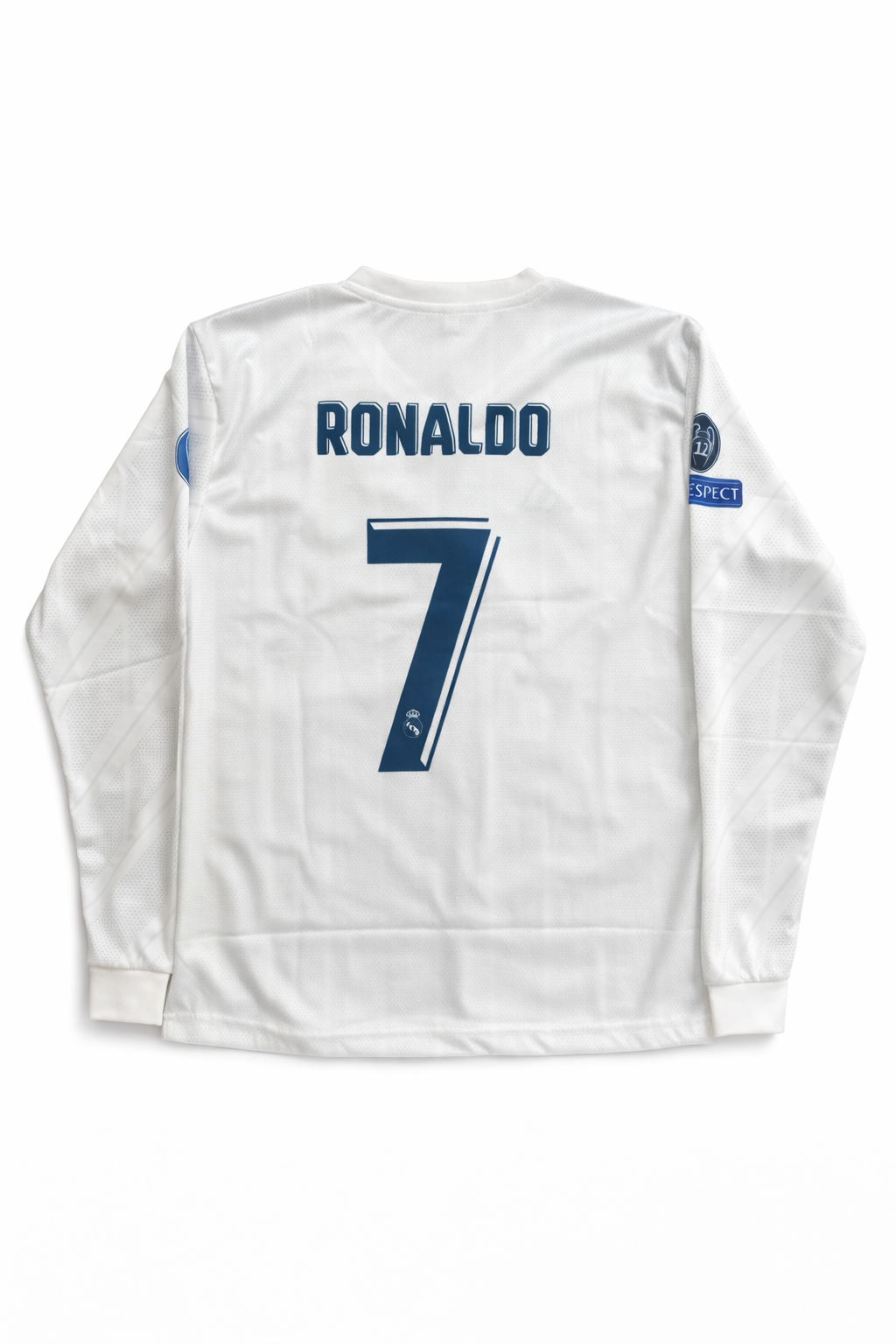 REAL MADRID 2017/18 FULL SLEEVE HOME CR7-EMBROIDERY