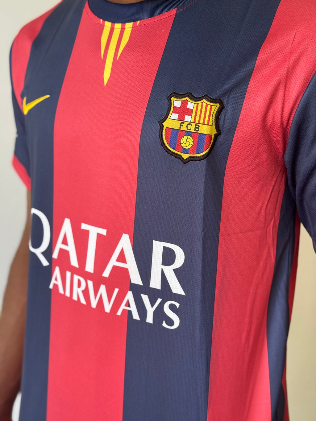 "Relive the magic"- FC BARCELONA 2015 HOME NEYMAR-EMBROIDERY