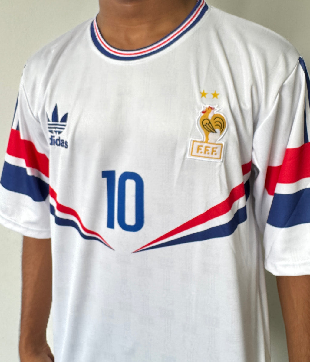 FRANCE 1997 HOME FIVE SLEVEE - EMBROIDERY