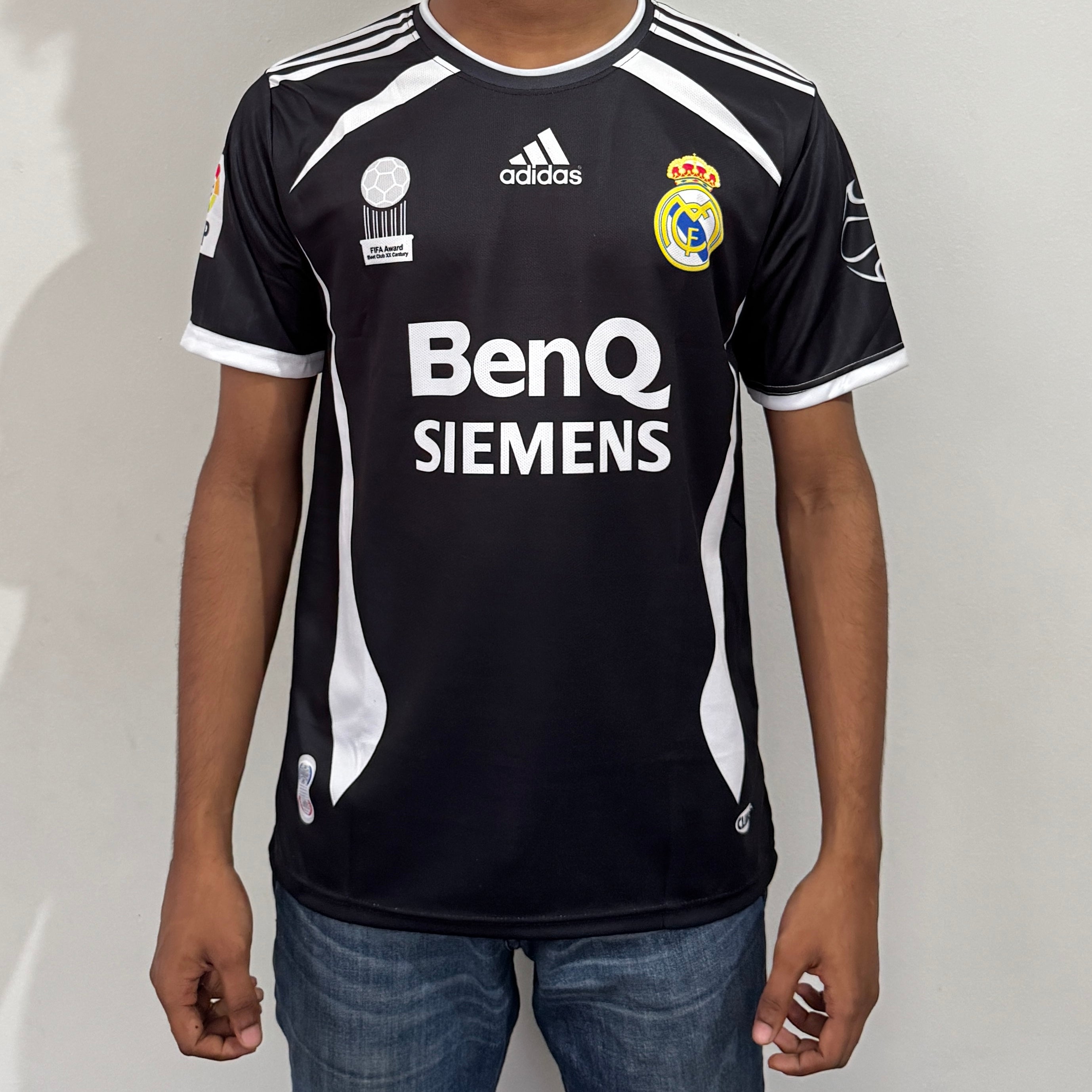 REAL MADRID 2007 AWAY BENQ- PRINTED
