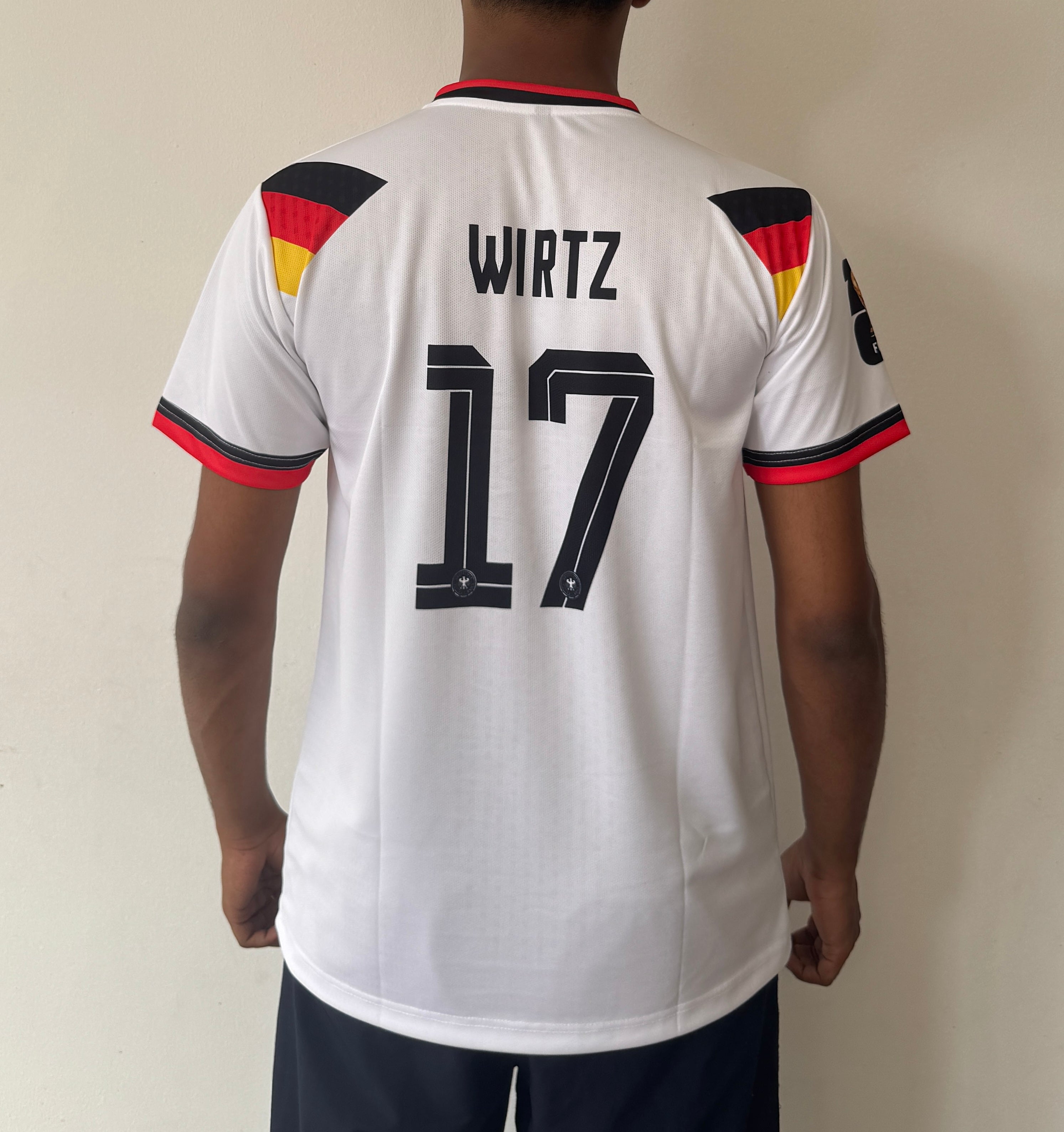 GERMANY 2026 V - NECK HOME WRITZ JERSEY- PRINTED