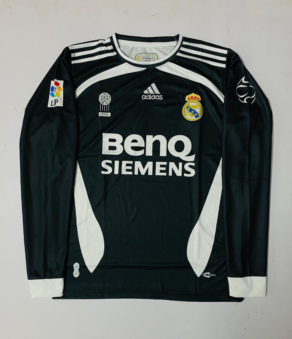 REAL MADRID 2006/07 AWAY FULL SLEVEE - EMBROIDERY