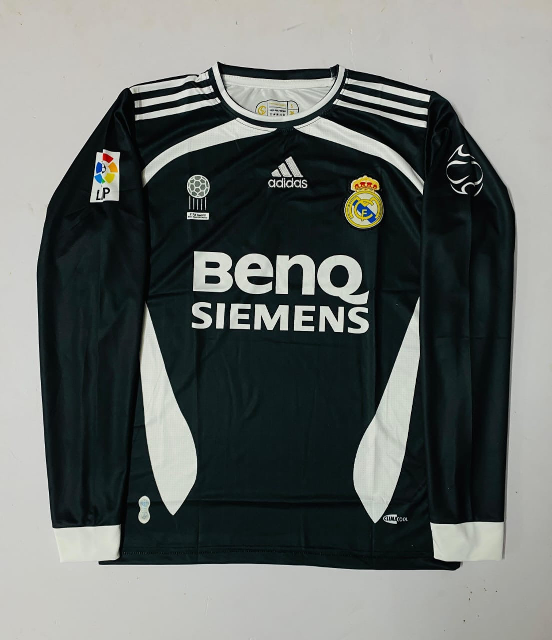 REAL MADRID 2006/07 AWAY FULL SLEVEE - EMBROIDERY