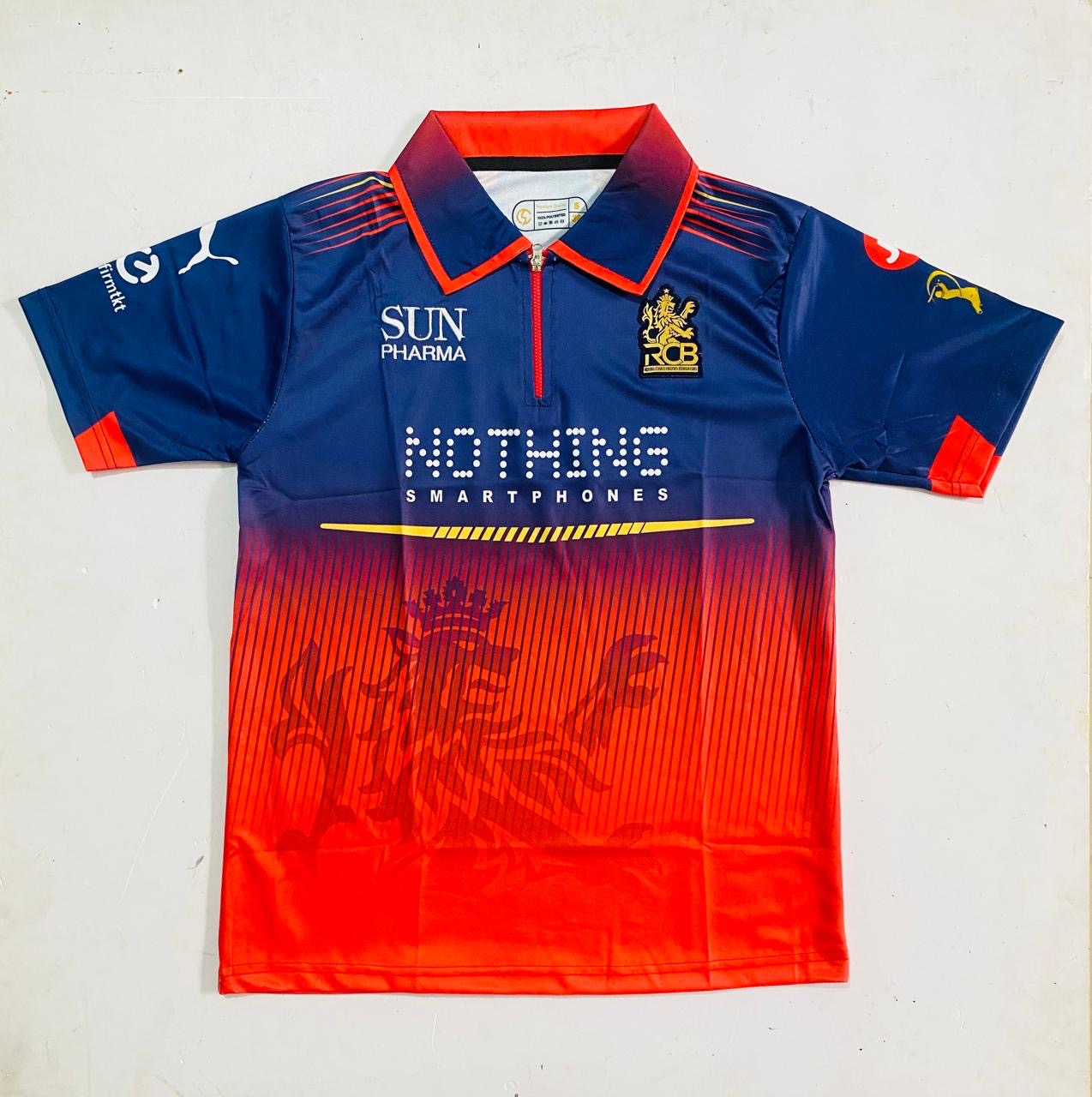RCB 2026 HOME JERSEY IPL - EMBROIDERY