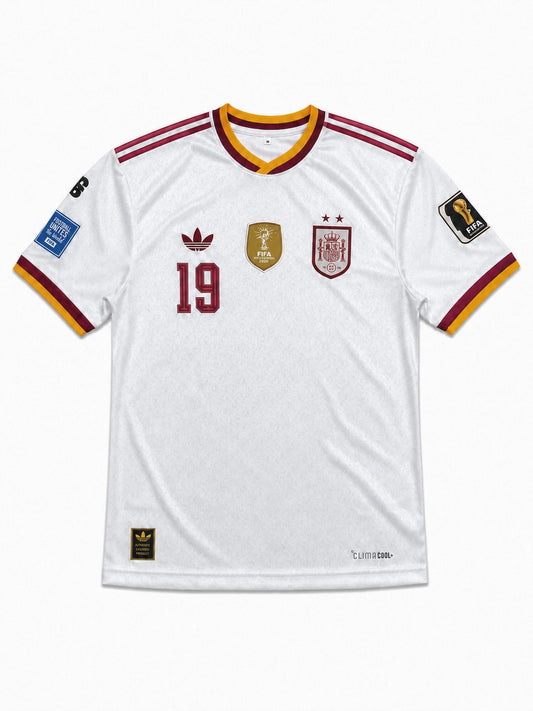 SPAIN 2026 CHAMPIONS JERSEY AWAY SIGNATURE - EMBROIDERY