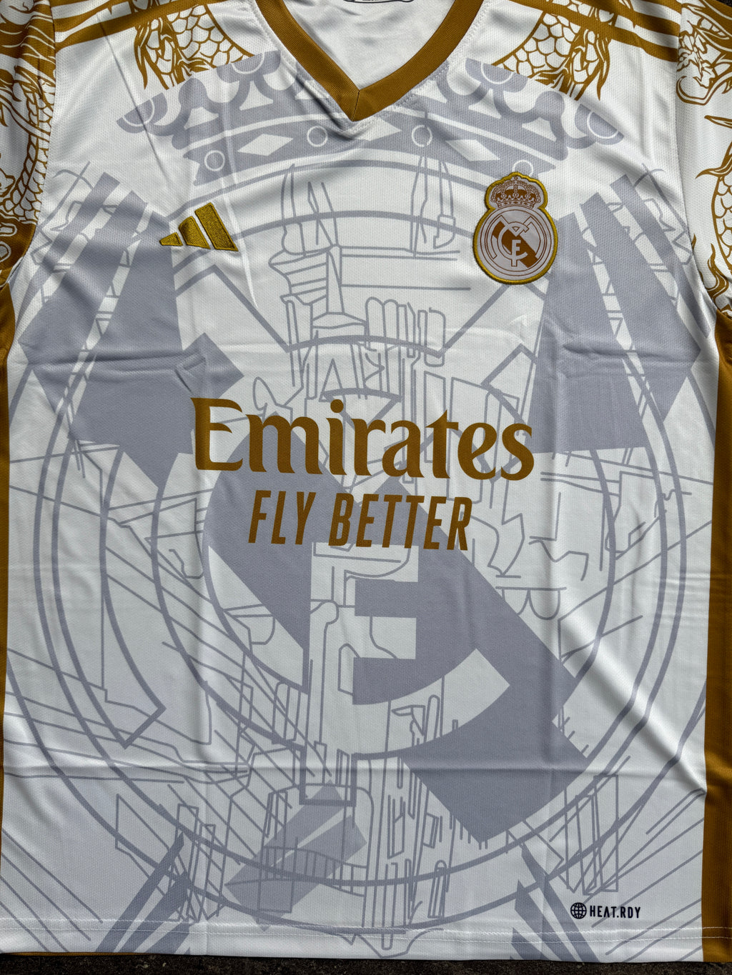 REAL MADRID 2023 GOLDEN SPECIAL EDITION  -EMBROIDERY